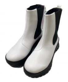 MERRELL（メレル）の古着「Chelsea boots / サイドゴアブーツ / vibram / ビブラムソール / J068054」｜ホワイト