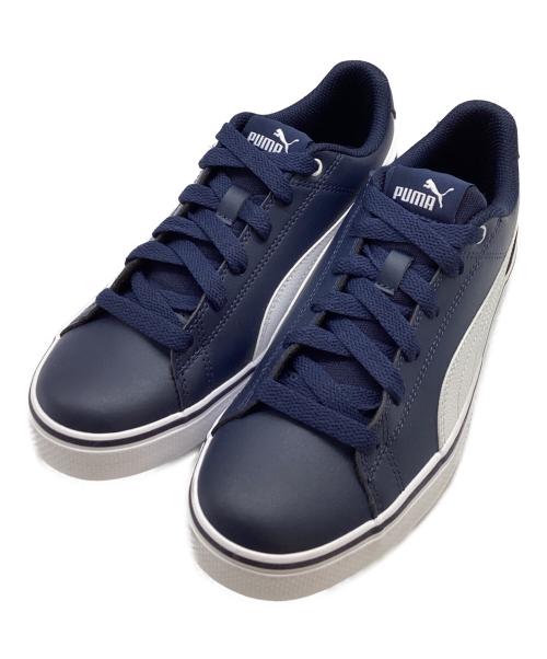 PUMA（プーマ）PUMA (プーマ) Court Point Vulc V2　/　362946-17 ネイビー サイズ:23.5cmの古着・服飾アイテム