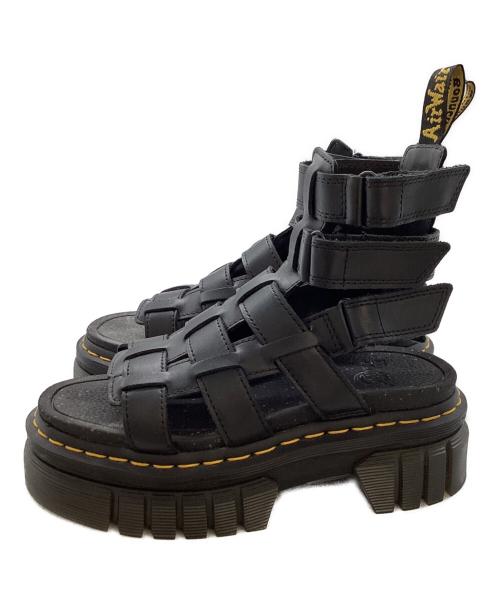 Dr.Martens（ドクターマーチン）Dr.Martens (ドクターマーチン) RICKI GLADIATOR / 厚底サンダル ブラック サイズ:UK3の古着・服飾アイテム