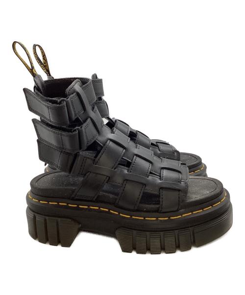 Dr.Martens（ドクターマーチン）Dr.Martens (ドクターマーチン) RICKI GLADIATOR / 厚底サンダル ブラック サイズ:UK3の古着・服飾アイテム