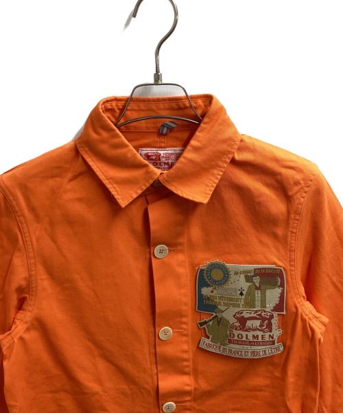 DOLMEN（ドルメン）DOLMEN (ドルメン) カバーオール オレンジ サイズ:2の古着・服飾アイテム
