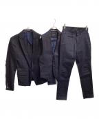 DIET BUTCHER SLIM SKINダイエットブッチャースリムスキン）の古着「3ピースセットアップ」｜ネイビー