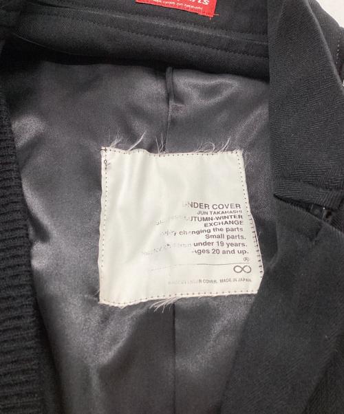 UNDERCOVER（アンダーカバー）UNDERCOVER (アンダーカバー) Small Parts セットアップ / スモールパーツ / Exchange期 ブラック サイズ:Lの古着・服飾アイテム