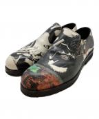 DIET BUTCHER SLIM SKIN×GUCCIMAZEダイエットブッチャースリムスキン×グッチメイズ）の古着「プリントレザースリッポン」｜マルチカラー