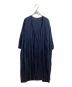 nest Robe（ネストローブ）の古着「花柄リネンワンピース　/　01171-1009」｜ネイビー