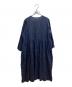 nest Robe (ネストローブ) 花柄リネンワンピース　/　01171-1009 ネイビー サイズ:不明：10000円
