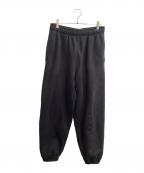 stussyステューシー）の古着「WORKGEAR SWEATPANT　/　116720」｜ブラック