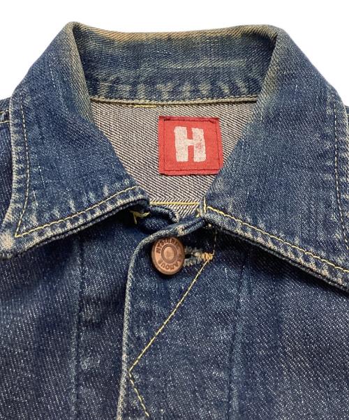 Hysteric Glamour（ヒステリックグラマー）Hysteric Glamour (ヒステリックグラマー) デニムジャケット　/　2AB-2990 ブルー サイズ:FREEの古着・服飾アイテム