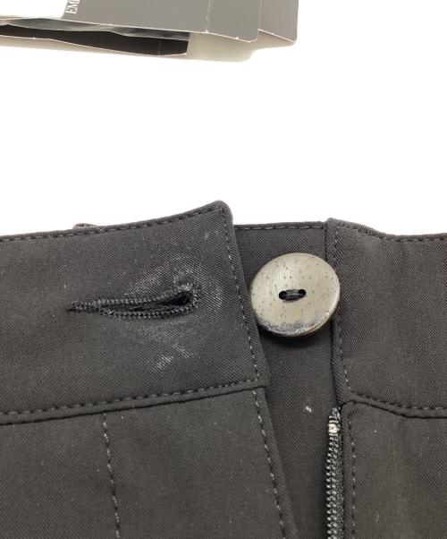 EMPORIO ARMANI（エンポリオ アルマーニ）EMPORIO ARMANI (エンポリオ アルマーニ) ウエスト切替スラックス ブラック サイズ:38の古着・服飾アイテム