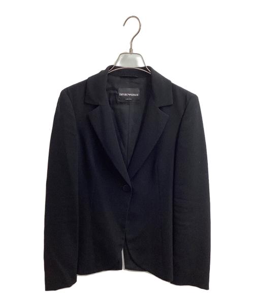 EMPORIO ARMANI（エンポリオ アルマーニ）EMPORIO ARMANI (エンポリオ アルマーニ) セットアップスーツ ブラック サイズ:40の古着・服飾アイテム