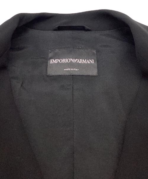 EMPORIO ARMANI（エンポリオ アルマーニ）EMPORIO ARMANI (エンポリオ アルマーニ) セットアップスーツ ブラック サイズ:40の古着・服飾アイテム