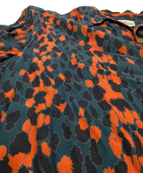 WACKO MARIA（ワコマリア）WACKO MARIA (ワコマリア) LEOPARD HAWAIIAN SHIRT / レオパードハワイアンシャツ  ネイビー サイズ:Mの古着・服飾アイテム