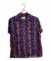 WACKO MARIA（ワコマリア）の古着「LEOPARD HAWAIIAN SHIRT / レオパードハワイアンシャツ 」｜ネイビー