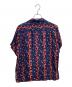 WACKO MARIA (ワコマリア) LEOPARD HAWAIIAN SHIRT / レオパードハワイアンシャツ  ネイビー サイズ:M：18000円