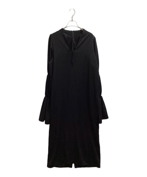 AKTE（アクテ）AKTE (アクテ) リリーベルドレス　/　124104020 ブラック サイズ:freeの古着・服飾アイテム