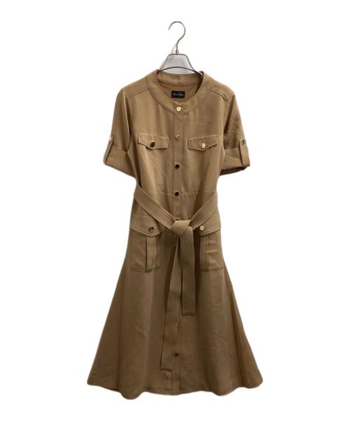 GRACE CLASS（グレースクラス）GRACE CLASS (グレースクラス) 半袖ワンピース / 0223131371 ベージュ サイズ:36の古着・服飾アイテム