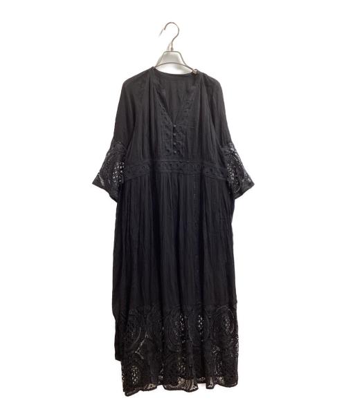GRACE CLASS（グレースクラス）GRACE CLASS (グレースクラス) レースマキシワンピース / 0220231016 ブラック サイズ:36の古着・服飾アイテム