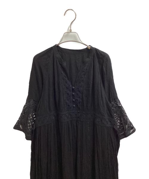 GRACE CLASS（グレースクラス）GRACE CLASS (グレースクラス) レースマキシワンピース / 0220231016 ブラック サイズ:36の古着・服飾アイテム