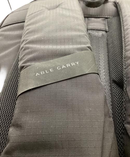 ABLE CARRY（エイブルキャリー）Able Carry (エイブルキャリー) Max EDC Ripstop BackPack　/　A06010RBK0 ブラックの古着・服飾アイテム