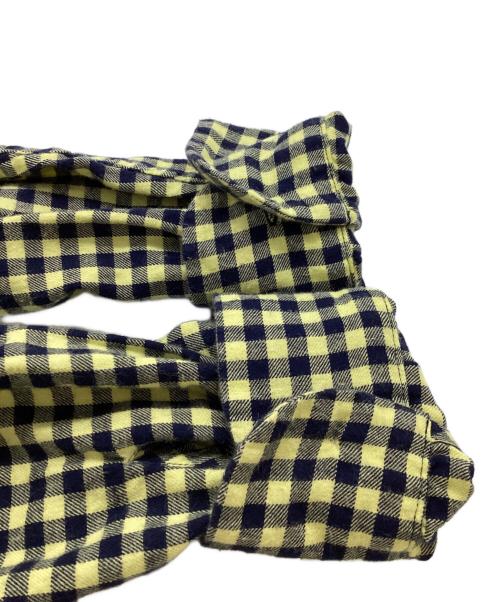 NEPENTHES（ネペンテス）NEPENTHES (ネペンテス) オープンカラーシャツ イエロー サイズ:Lの古着・服飾アイテム