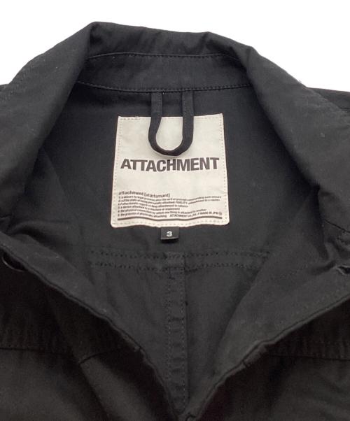ATTACHMENT（アタッチメント）ATTACHMENT (アタッチメント) カバーオール ブラック サイズ:3の古着・服飾アイテム