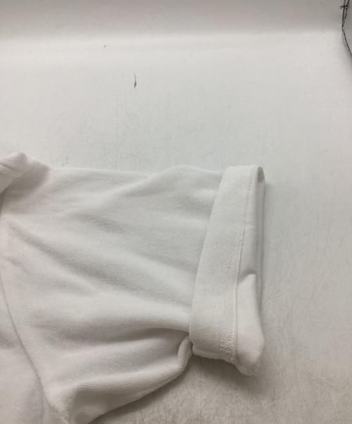 LACOSTE（ラコステ）LACOSTE (ラコステ) BEAUTY&YOUTH (ビューティーアンドユース) 1トーン パイル ポロシャツ　/　PH032J ホワイト サイズ:Mの古着・服飾アイテム