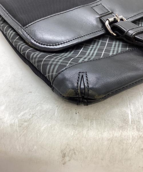 BURBERRY BLACK LABEL（バーバリーブラックレーベル）BURBERRY BLACK LABEL (バーバリーブラックレーベル) ショルダーバッグ ブラックの古着・服飾アイテム