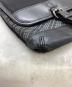中古・古着 BURBERRY BLACK LABEL (バーバリーブラックレーベル) ショルダーバッグ ブラック：7000円