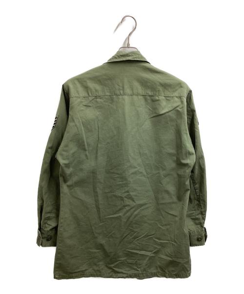 US ARMY（ユーエスアーミー）US ARMY (ユーエスアーミー) 4th JUNGLE FATIGUE JACKET  / 8405-935-4706 オリーブ サイズ:SMALL-LONGの古着・服飾アイテム