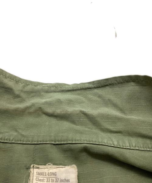 US ARMY（ユーエスアーミー）US ARMY (ユーエスアーミー) 4th JUNGLE FATIGUE JACKET  / 8405-935-4706 オリーブ サイズ:SMALL-LONGの古着・服飾アイテム