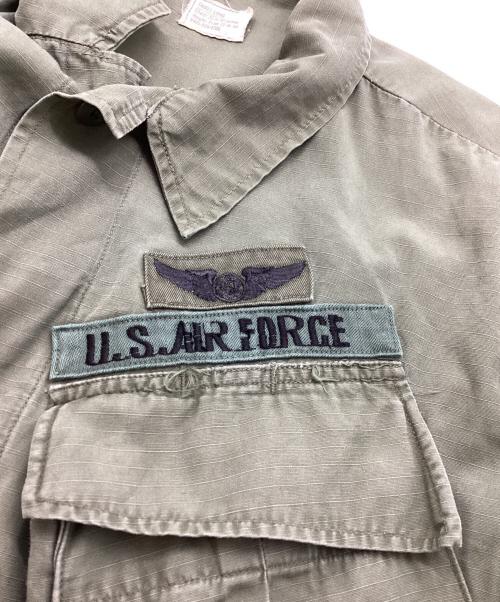 US ARMY（ユーエスアーミー）US ARMY (ユーエスアーミー) 4th JUNGLE FATIGUE JACKET  / 8405-935-4706 オリーブ サイズ:SMALL-LONGの古着・服飾アイテム