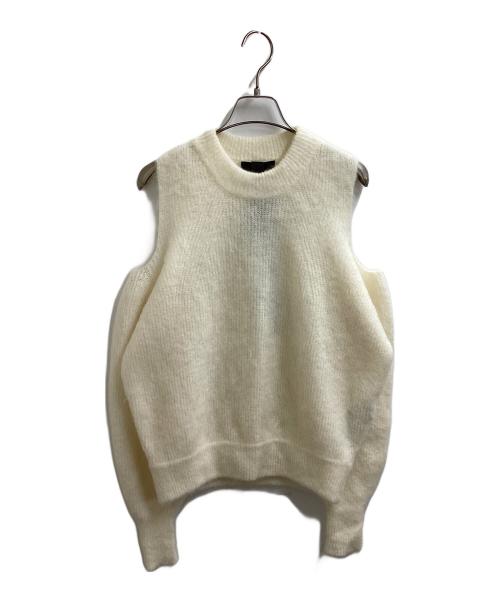 DIESEL（ディーゼル）DIESEL (ディーゼル) モヘヤ混ニット アイボリー サイズ:XSの古着・服飾アイテム