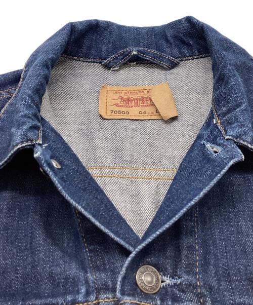 LEVI'S（リーバイス）LEVI'S (リーバイス) 70500 デニムジャケット　/　70500-0401　/　 EURO インディゴ サイズ:不明の古着・服飾アイテム
