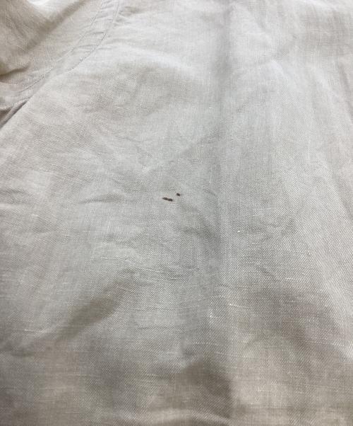 POLO RALPH LAUREN（ポロ・ラルフローレン）POLO RALPH LAUREN (ポロ・ラルフローレン) リネンシルク オープンカラーシャツ ベージュ サイズ:Sの古着・服飾アイテム