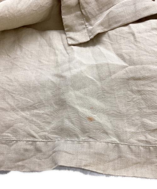 POLO RALPH LAUREN（ポロ・ラルフローレン）POLO RALPH LAUREN (ポロ・ラルフローレン) リネンシルク オープンカラーシャツ ベージュ サイズ:Sの古着・服飾アイテム