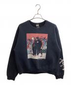 Schott×FRUIT OF THE LOOMショット×フルーツオブザルーム）の古着「プリントスウェット / BEASTIE BOYS / 3183080」｜ブラック