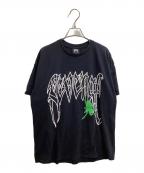 REVENGEリベンジ）の古着「Spider Print Tシャツ」｜ブラック