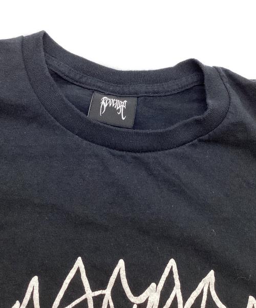 REVENGE（リベンジ）REVENGE (リベンジ) Spider Print Tシャツ ブラック サイズ:XLの古着・服飾アイテム