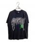 REVENGE（リベンジ）の古着「Spider Print Tシャツ」｜ブラック