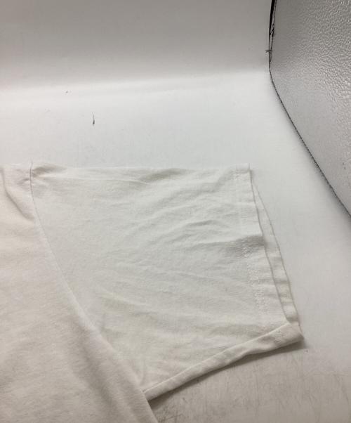 stussy（ステューシー）stussy (ステューシー) DOVER STREET MARKET (ドーバー ストリート マーケット) ロゴプリントTシャツ ホワイト サイズ:Lの古着・服飾アイテム