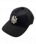 NEIGHBORHOODネイバーフッド）の古着「BASEBALL CAP / ベースボールキャップ / 251HCNH-HT01」｜ブラック