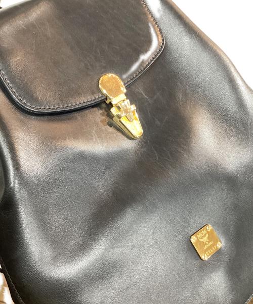 MCM（エムシーエム）MCM (エムシーエム) ワンショルダーバッグ ブラックの古着・服飾アイテム
