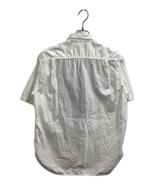 COMME des GARCONS HOMME（コムデギャルソン オム）COMME des GARCONS HOMME (コムデギャルソン オム) パッチワークショートスリーブシャツ / HE-B030 / AD2009 ホワイト サイズ:Lの古着・服飾アイテム