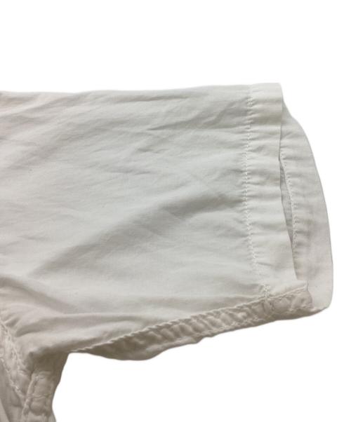 COMME des GARCONS HOMME（コムデギャルソン オム）COMME des GARCONS HOMME (コムデギャルソン オム) パッチワークショートスリーブシャツ / HE-B030 / AD2009 ホワイト サイズ:Lの古着・服飾アイテム