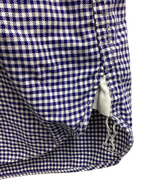 COMME des GARCONS HOMME（コムデギャルソン オム）COMME des GARCONS HOMME (コムデギャルソン オム) S/Sギンガムチェックシャツ / HO-B026 / AD2014 ブルー サイズ:Lの古着・服飾アイテム