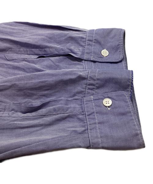 COMME des GARCONS HOMME（コムデギャルソン オム）COMME des GARCONS HOMME (コムデギャルソン オム) 切替チェックシャツ / HB-B050 ブルー サイズ:Lの古着・服飾アイテム