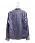 COMME des GARCONS HOMME (コムデギャルソン オム) 切替チェックシャツ / HB-B050 ブルー サイズ:L：8000円