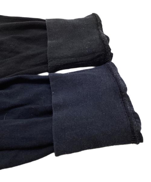 COMME des GARCONS HOMME（コムデギャルソン オム）COMME des GARCONS HOMME (コムデギャルソン オム) Docking cut and sew / ドッキングカットソー / HR-T009 / AD2006 グレー×ネイビー サイズ:Mの古着・服飾アイテム