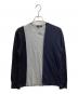 COMME des GARCONS HOMME（コムデギャルソン オム）の古着「Docking cut and sew / ドッキングカットソー / HR-T009 / AD2006」｜グレー×ネイビー
