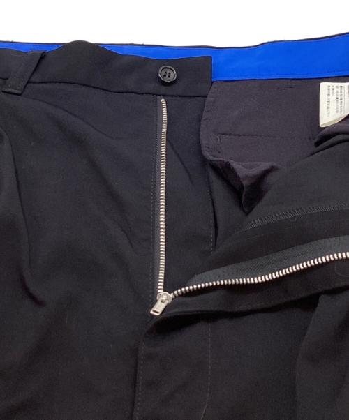 COMME des GARCONS HOMME（コムデギャルソン オム）COMME des GARCONS HOMME (コムデギャルソン オム) ナイロンタックワイドパンツ / HH-P003 / AD2021 ネイビー サイズ:Lの古着・服飾アイテム